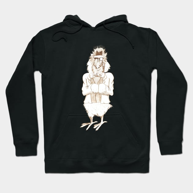 Animal human chimera Hoodie by Créa'RiBo